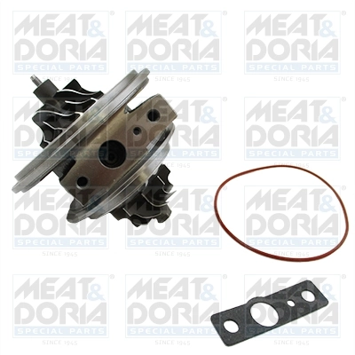 Core assembly, turbocharger